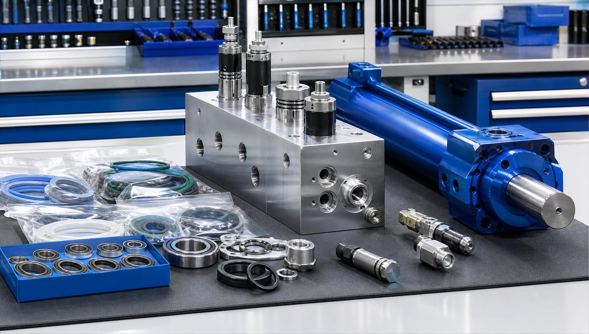 Hydraulik, Maschinenersatzteile & Industriebedarf – 24h Versand deutschlandweit